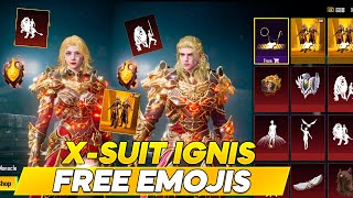 X-SUIT IGNIS ULTIMATE SET l AMR UPGRADE SKIN l NEXT CRATE PUBG MOBILE #pubgmobile