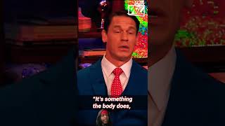 John Cena Reacts to getting a Boner at Wrestlemania 34 🤣REACTION #shorts #wwe #johncena