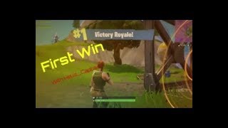 My first Victory Royale