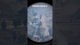 sniping at 4054m in Arma 3