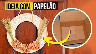 Reciclagem Criativa com Coisas que Iriam para o LIXO ♻️ DIY com Papelão