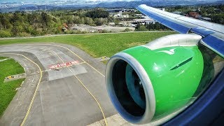 EMBRAER E2! Beautiful New E190-E2 from Widerøe Landing in Bergen Flesland Airport