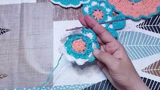 Most popular crochet pattern / Table runner design / 1 hour projects - part 2