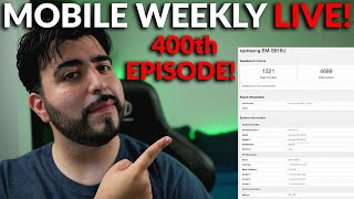 #MobileWeekly Live Ep400 - Giveaway! Galaxy S23 Beats iPhone 14 Pro in Geekbench & More