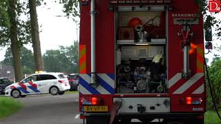 Brand in woonboerderij Drouwenerveen