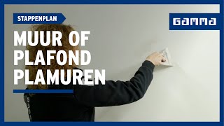 Muur of plafond plamuren | GAMMA België