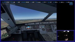 X-Plane 11 - FF A320 - SBRJ (Santos Dumont) - SBSP (Congonhas) - Oculus Rift