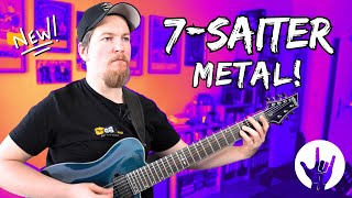 🤘 7-Saiter-Metal: Neue Schecter Gitarre & Gig mit Metal Band "Abyss Of Hel" | Patreon Live Stream