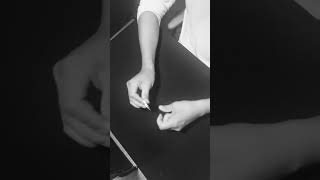 Straight 3 fly coin trick, cleanliness re-work - Coin magic transposition  #magichands #cointricks