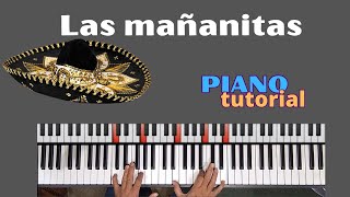 Las mañanitas (rearmonizada!) Piano Solo Tutorial Paso a paso