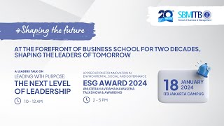 At the forefront of business school for two decades, shaping the leaders of tomorrow