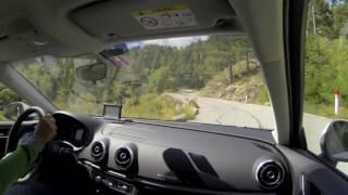 2016 Audi A3 E-tron Mountain Driving