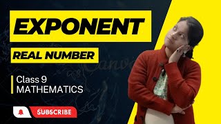 Exponents of Real Numbers - Number Systems#exponent#realnumbers#cbseclass9maths