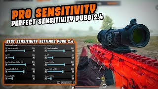 New Best Sensitivity settings for Pubg | Perfect Sensitivity and Control Code Pubg 2.4 Update 🔥