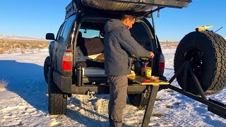 Overnight Alone In Remote Idaho | Cooking Dinner Out Of My 4Runner