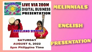 ENGLISH MILLENIALS CROWD1 BUSINESS PRESENTATION THE ARELLANO SISTERS