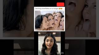 rashmika mandanna react's funny meme || #shorts #viral #rashmikamandanna