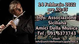 Politeama Garibaldi Palermo Flute Recital Andrea Griminelli spot