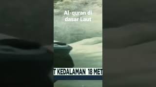 Al-quran yg masih utuh di temukan dikedalaman Laut oleh Penyelam Afrika