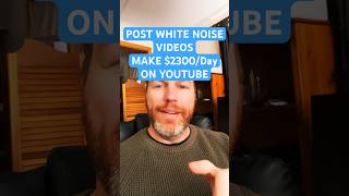 Post White Noise Videos & Make $2300/Day On YouTube #sidehustle #goingviral #tutorial