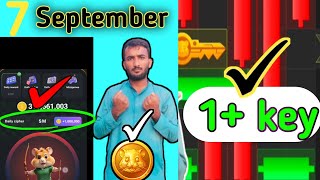 7 September Mini Game Puzzle & Daily Cipher code & Combo Card | Hamster Kombat 🔥🤫