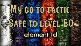 Warcraft 3: Elemental TD - A safe tactic to wave 60