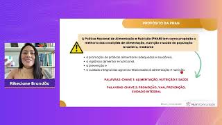 AULA SAÚDE PÚBLICA: PNAN - Política Nacional de Alimentação e Nutrição