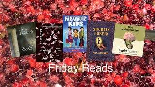 Friday Reads Dec 15: Yukon trip; creative nonfiction in verse; graphic novels; comforting audiobooks