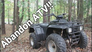 Abandon Atv! will it run?