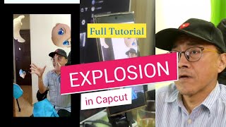 💥Full Tutorial on How to Make Something Explode into Pieces using Capcut