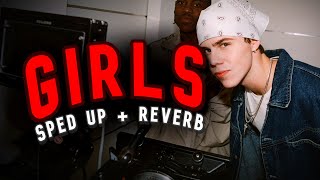 The Kid LAROI - Girls (Sped up + Reverb) (Lyrics)