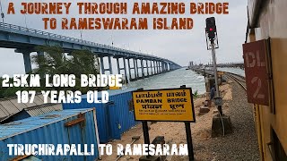 A journey through amazing Bridge | Tiruchirapalli to Rameswaram | Pamban bridge | Travel with RasnA