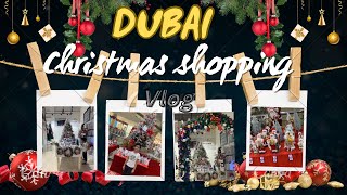 దుబాయిలో అప్పుడే మొదలైన christamas సందడి |christmas shopping in dubai #xmas #dubaivlogs #viral