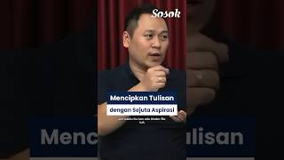 Okki Sutanto seorang penulis yang banyak mencurahkan aspirasinya melalui tulisan yang apik