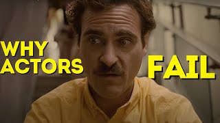 Why Actors Fail