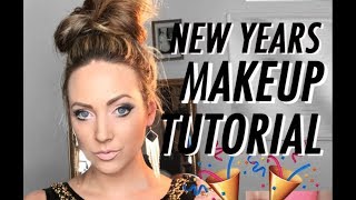 NEW YEARS GLAM MAKE UP TUTORIAL **easy**