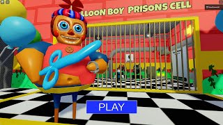 [NEW!] BALLOON BOY BARRY'S PRISON RUN! (OBBY) #roblox #scaryobby