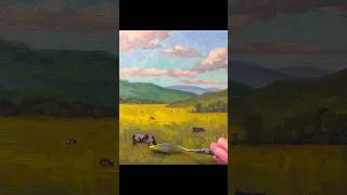 Watch me paint a landscape painting in oils!