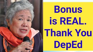 Bonus is REAL. Thank You DepEd (May 14, 2021)