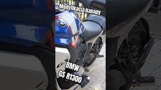 BMW GS R 1300 kanapa kierowcy, obniżona 2cm, wkład komfortu. Fabryczne poszycie zostało orginalne.