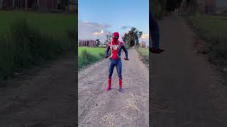 لما تقابل سبايدرمان الجزء الثاني 🕷️#shorts