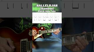 Hallelujah (Bamboo) guitar solo #hallelujah #bamboo #guitarsolo #shorts #guitartabs