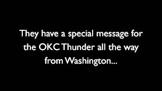 Special Message from Oklahoma WWII Veterans in Washington, D.C.