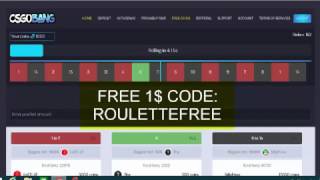 CSGO NEWS Roulette Gambling Sites 02.03.2017 FREE 1$ csgobang.com