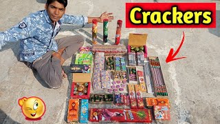 Diwali Different types Of Crackers Under 2000 l Diwali Patake ki unboxing 🤠 l Diwali special cracker