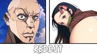 Anime VS Reddit  (The rock reaction meme) Part #63