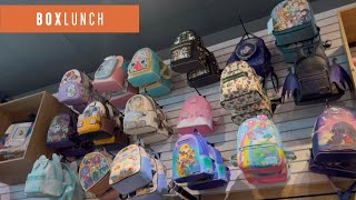 New! Disney Loungefly Mini Backpacks/Disney Bags and other new items inside Boxlunch