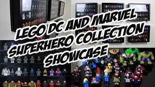 Massive Lego DC and Marvel Superhero Minifigure Collection Showcase