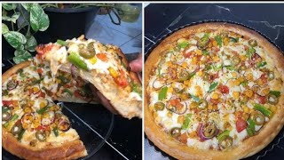 How  to make easy and delicious homemade   pizza  recipes ❤️පීසා එකක්  නිවැරැදිවම හදන රසම විදිය👍