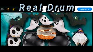 Real Drum「Halloween」で遊ぶ🎵✨